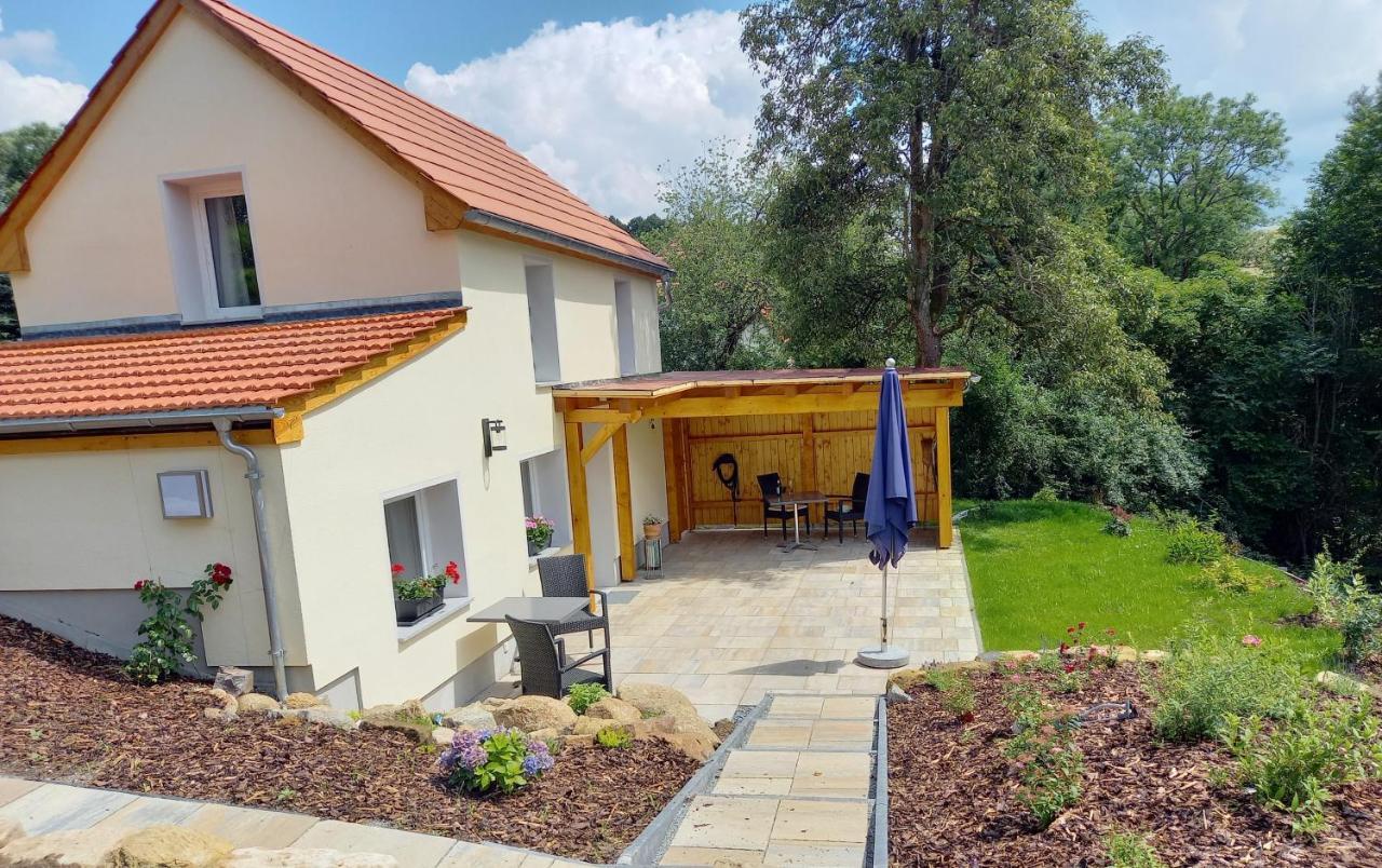 Ferienhaus Richtermuehle Sebnitz Exteriör bild